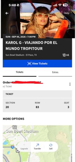 Karol G tickets