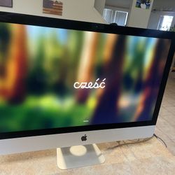 27” Apple iMac Desktop Computer