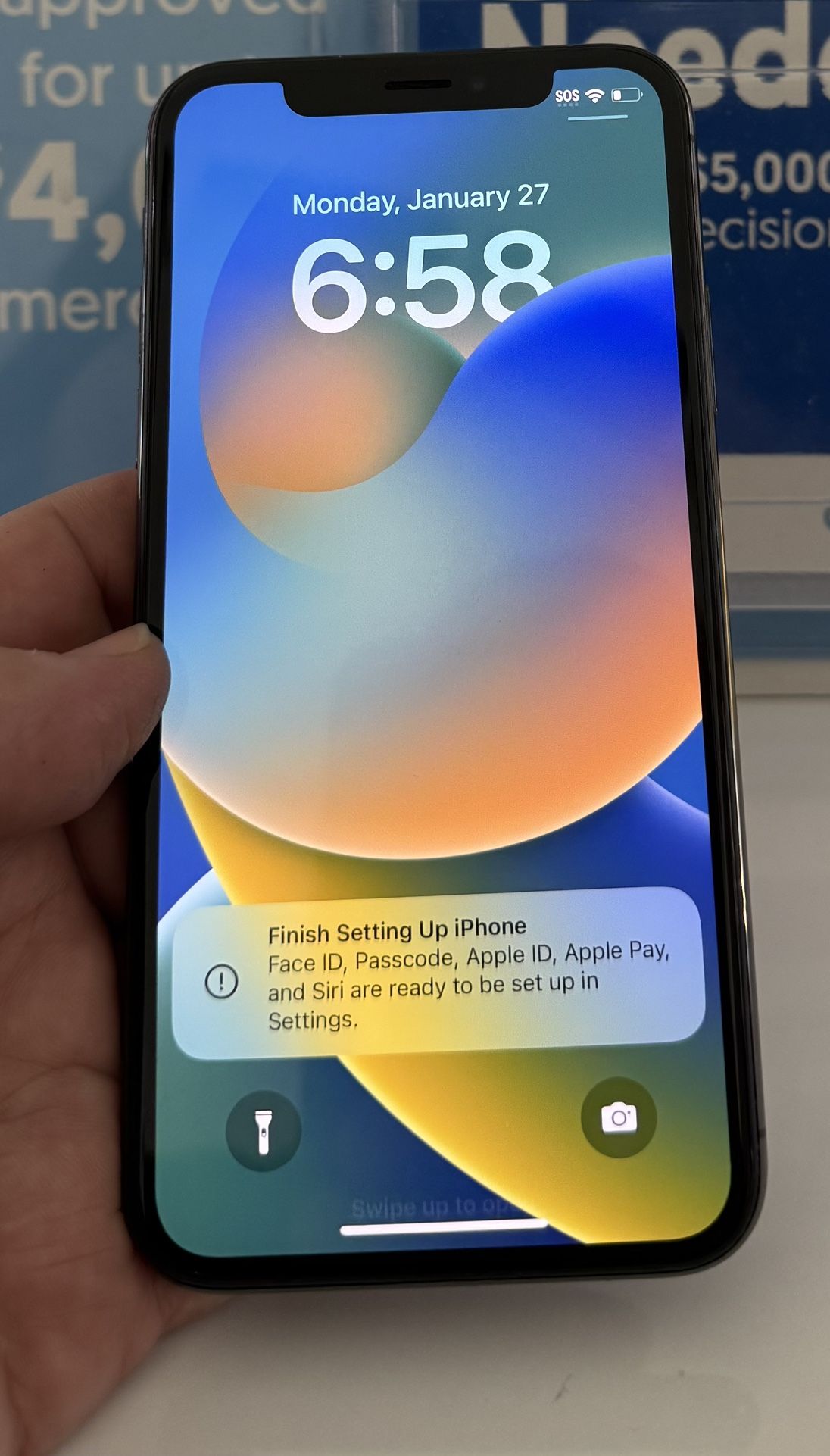 iPhone X Unlocked for any carrier 256gb