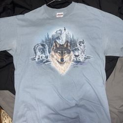 Wolf Shirt Vintage 