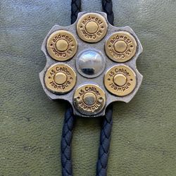45 Cal. And West Revolver Bolo Tie