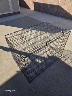 Large dog cage