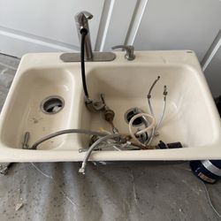 Two-Compartment Sink