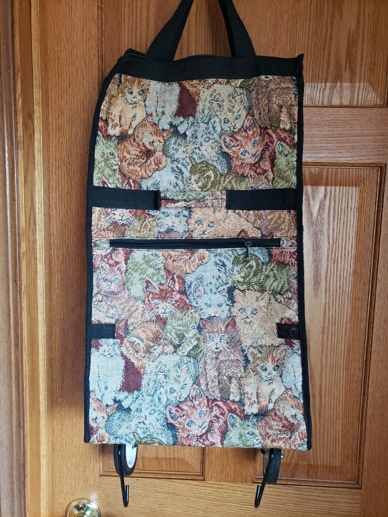 Rolling Tapestry Cart