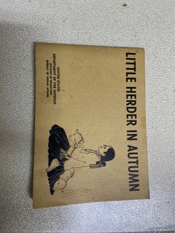 Little Herder in Autumn illustrated by Hoke Denetsosie