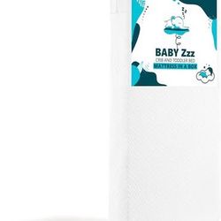 Mattress 5” Full-Size Crib & Toddler Bed Mattress in a Box $50 NEW In Box