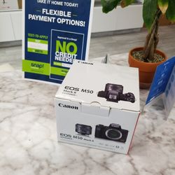 Canon EOS M50 MarkII Kit Open Box>>> Read Description For Details 