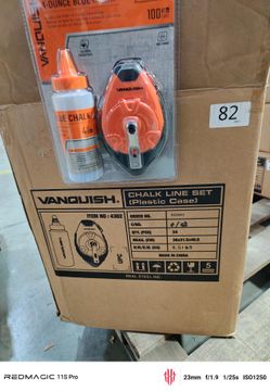 VANQUISH Chalk Line Reel (Brand New)