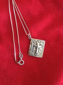 Silver gifts & Jewelry / Bible necklace silver jewelry