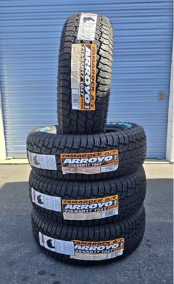 235/65R17 Arroyo All Terrain New Tires installed and balanced