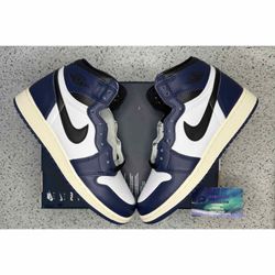 Jordan 1 Midnight Navy 6 Youth