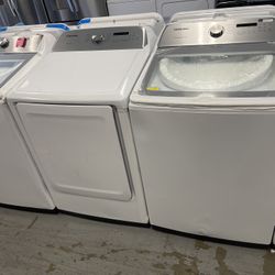 New Samsung Washer 5.0 Cu Ft And Dryer Gas Or Electric 220v Set