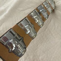Skeleton shot glasses