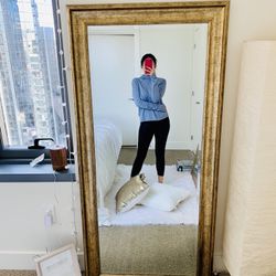 Full Length Gold Mirror