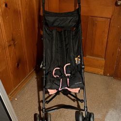 Summer Infant 3Dmini Lightweight Convenience Stroller - Pink And Black