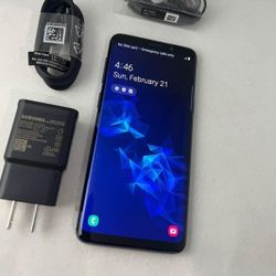 Samsung Galaxy S9, Factory Unlocked,  Excellent Condition.  Like New 