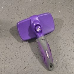 Purple Cat & Dog Long/Medium Hair Brush - Pet Grooming