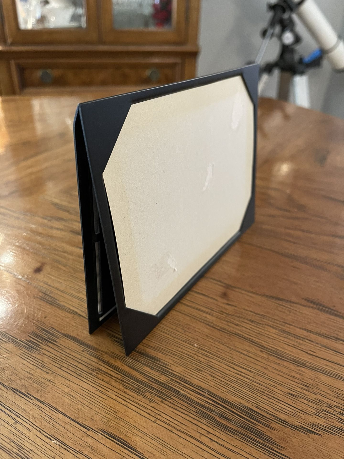 Beautiful Black Metal Double Sided Sixtrees Picture Frame (See Description!!)