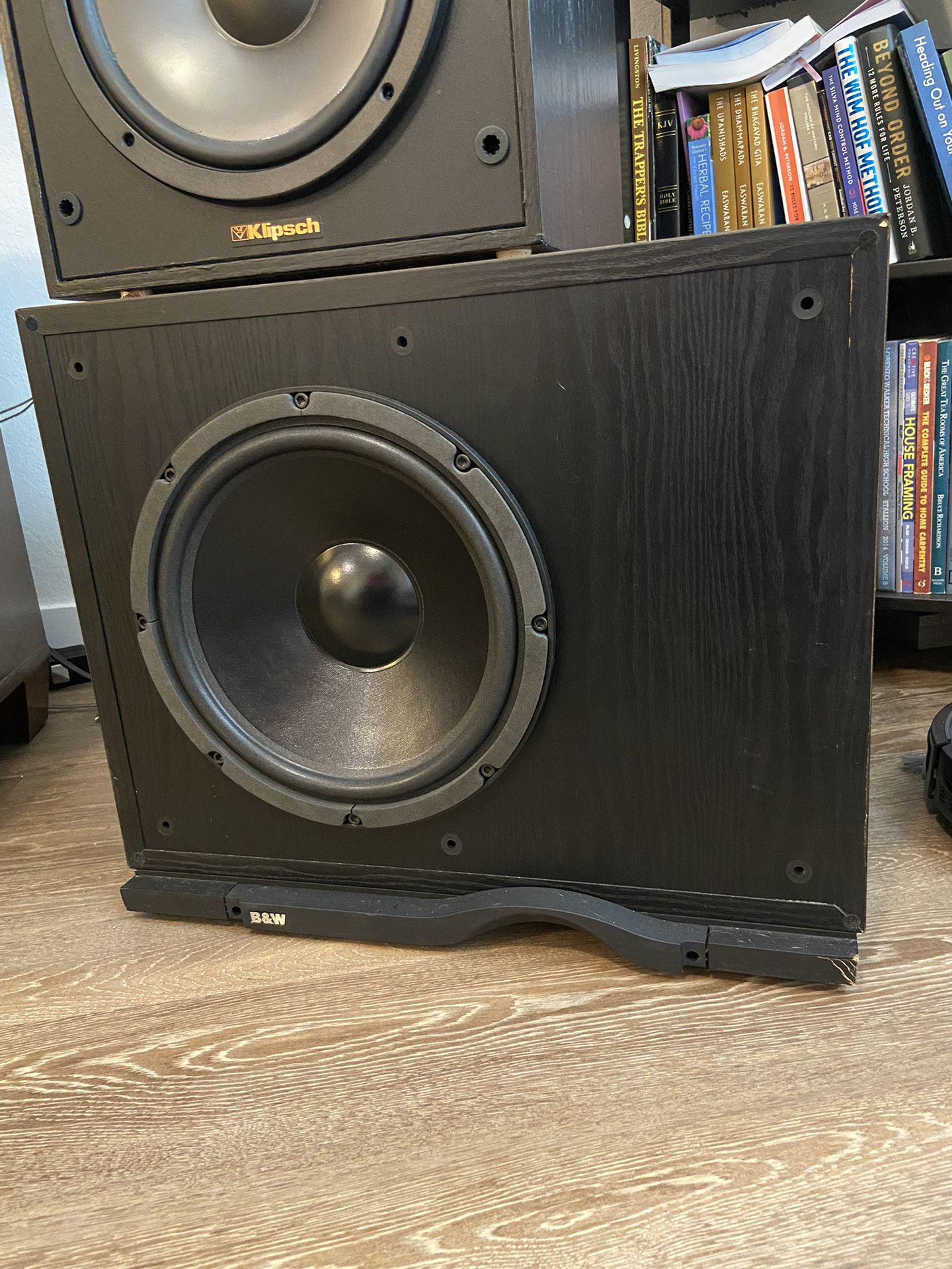 2 x Bowers & Wilkins  ASW 2000 12" Long-Throw Subwoofers