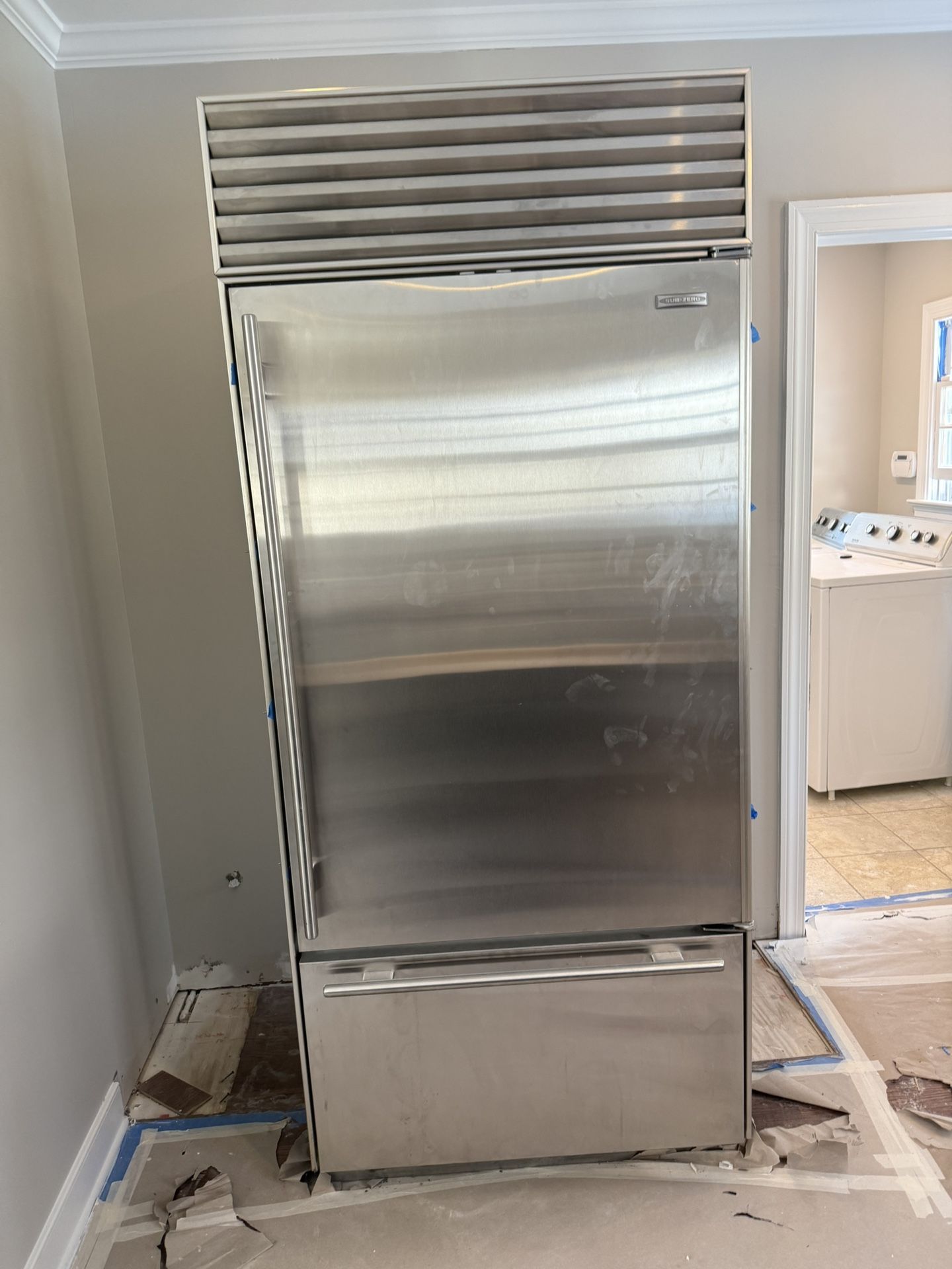 Sub-Zero Refrigerator, 650/S 3, Stainless Steel, 36”
