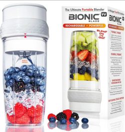 Bionic Blade Mini Portable Blender Juicer Bottle 26.5 oz