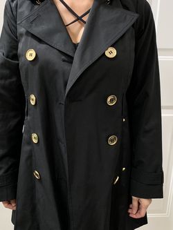 Michael Khors Lightweight Trench Rain Jacket