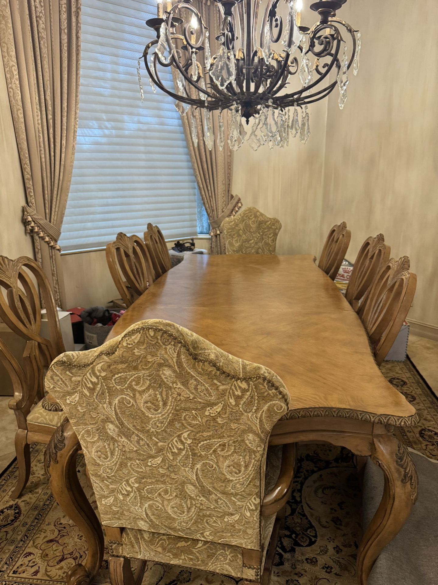 Table And 8 Chairs
