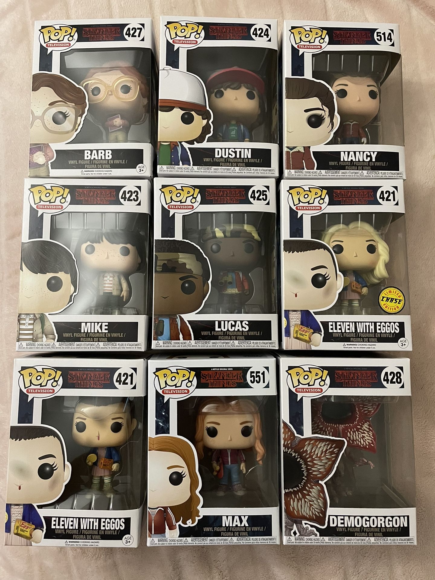 Funko Pop Stranger Things First Series