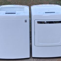 LG  High Efficiency Washer And Electric Dryer Set Free Delivery 