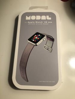 2x$20 NEW WOVEN NYLON BANDS FOR APPLE WATCH 38mm