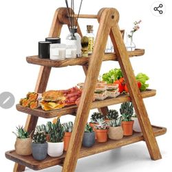Cupcake Or Dessrt Stand Wood 