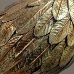 Brass Heron Statue - 45" tall