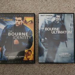 The Bourne Identity And Ultimatum DVD Bundle