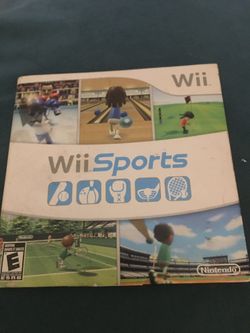 Nintendo wiisports game