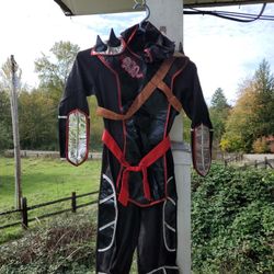 Ninja Costume Size 7- 8