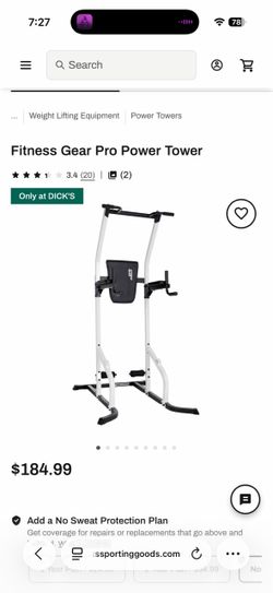 Fitness Gear Pro Power Tower