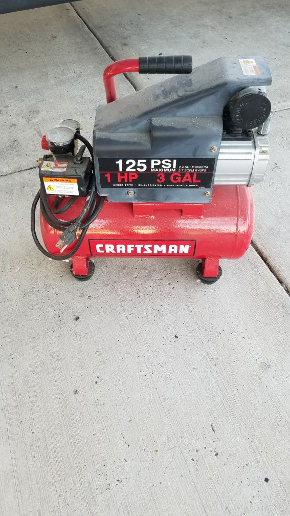 3 gal Craftman Compressor