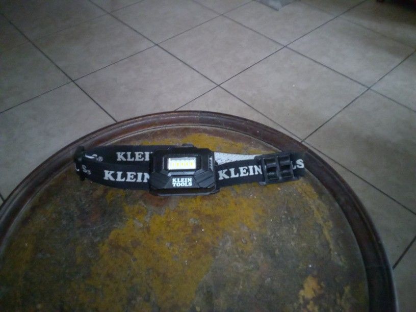 SUPER BRIGHT Rechargable Headlight from Klein Tools!