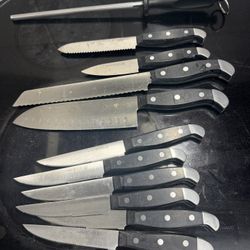 Henckels “ Ever Sharp” Knives Vintage 1984