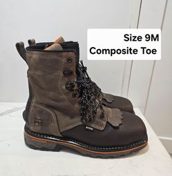 Timberlands Pro Safety Toe Work Boots Size 9