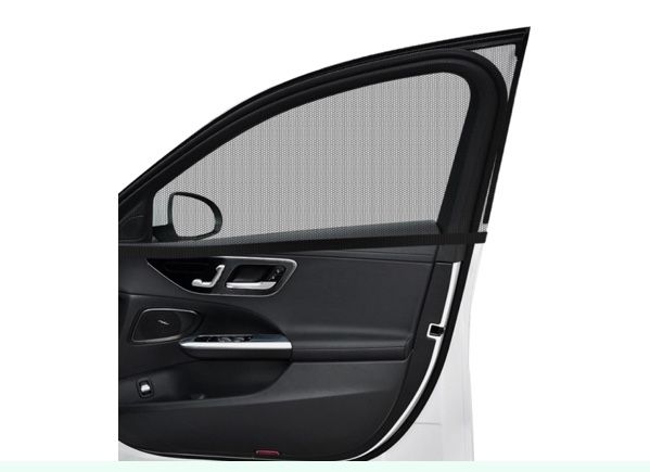 Car Window Shade, 4 Pcs Auto Side Front Rear Window Sun Shades, Heat Block And UV Rays Protection, Breathable Mesh