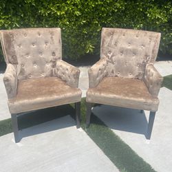 Velvet Home  Arm Chairs 