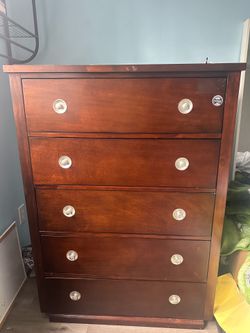 Wooden dresser fully functional