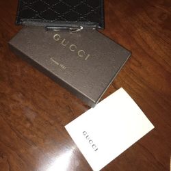 GUCCI “GG Web” Cardholder (Barely Used)