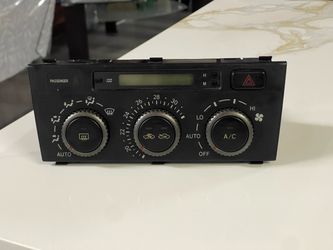 Toyota Altezza climate control