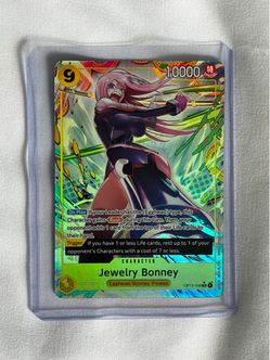 One Piece TCG Jewelry Bonney OP13-108 Holo Card