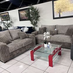 Oversize Sofa Set With Deep Seats 🥳🥳🥳