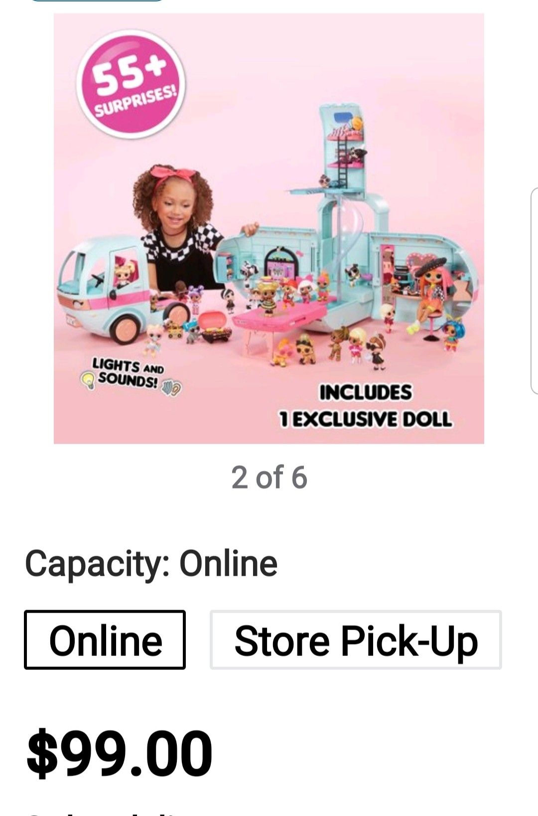 LOL SURPRISE 2 IN 1 Glamper FASHION Camper with 55+SURPRISE New never been open FIRME PRESIO