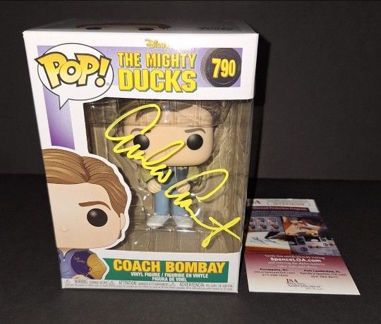 🔥Emilio Estevez autographed Funko JSA Witness COA 🔥
