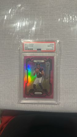 2023 Prizm CJ Stroud Pink #339 PSA 10 RC Houston Texans